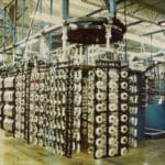 parts on brass plating line